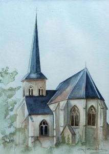 Voir le détail de cette oeuvre: L'Eglise de Frocourt